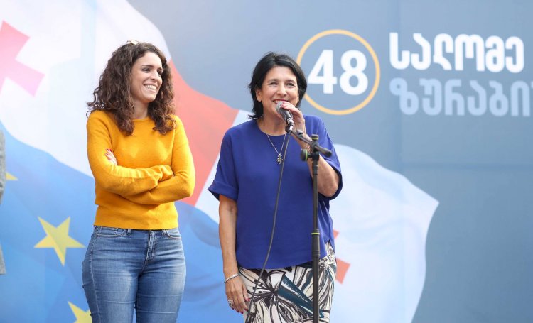 სალომე ზურაბიშვილი: დოალოგიოოოოო...დიალოგიო........